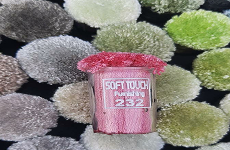 Soft Touch Interior hand-tufted carpet yarn sample